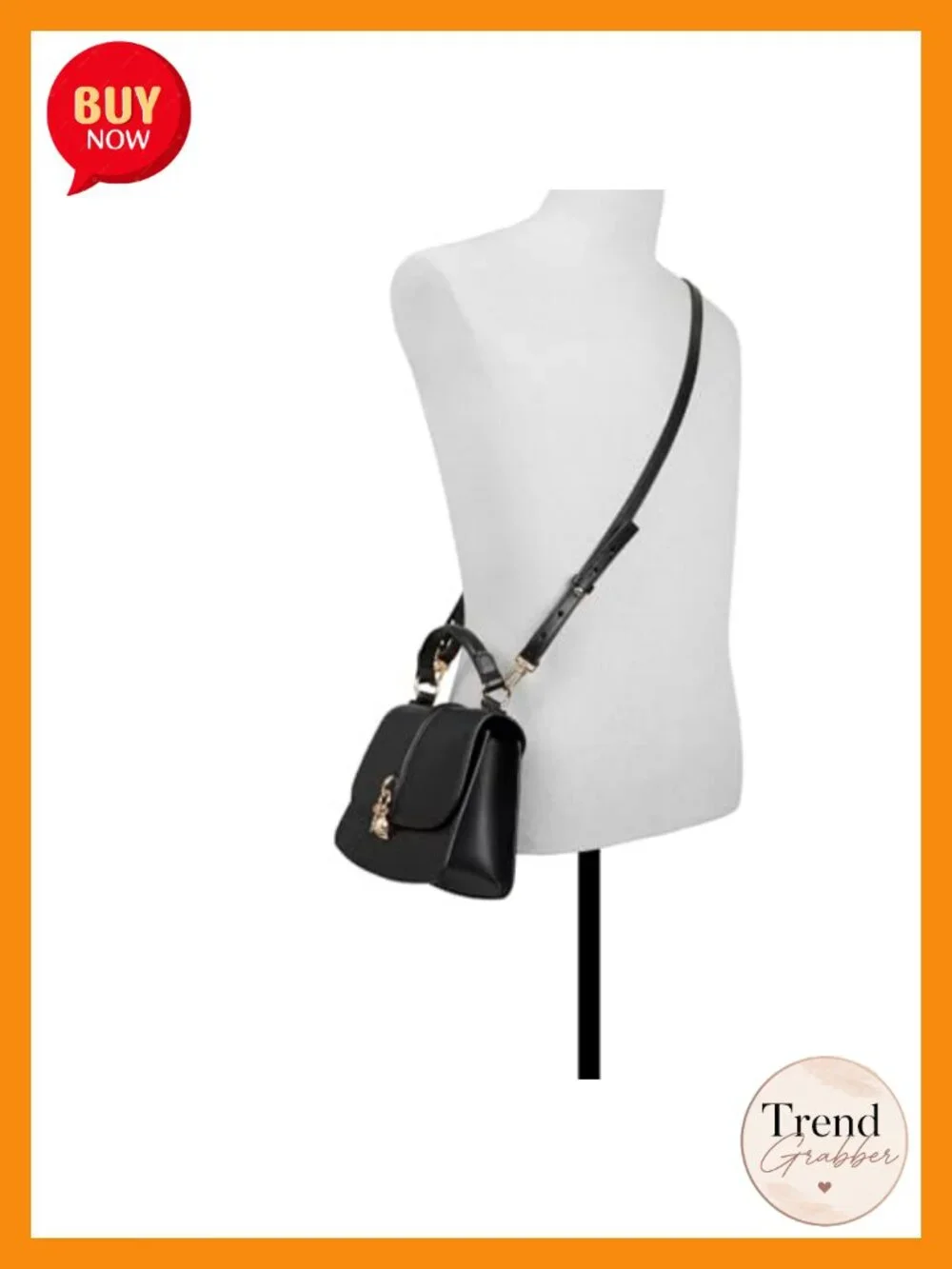 Structured Top Handle Satchel with Crossbody Strap